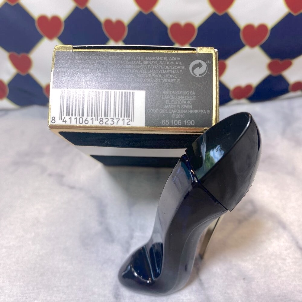 Carolina Herrera Good Girl Set-EDP Vanilla-Pouch&Mini 7ml,0.24oz-2pc-BOXED-NEW - Picture 8 of 14